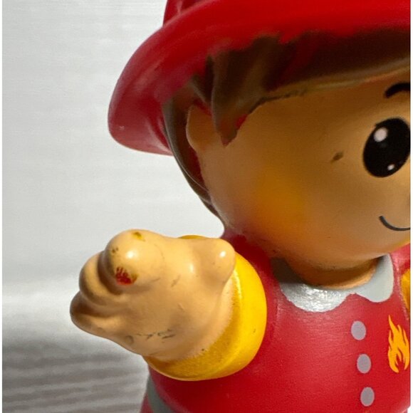 Mega Bloks 49 Firefighter Toy Figure Boy Fireman 2.75" Imaginative Play - Picture 4 of 6